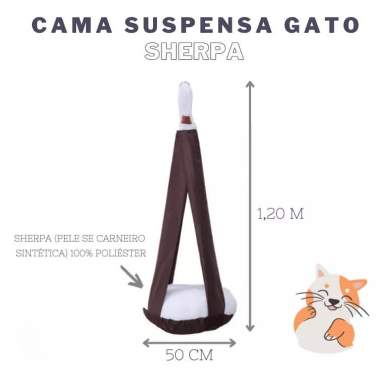 Cama Suspensa p/ Gatos®